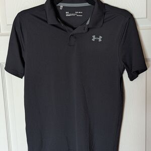 Under Armour Men’s Black Polo Shirt